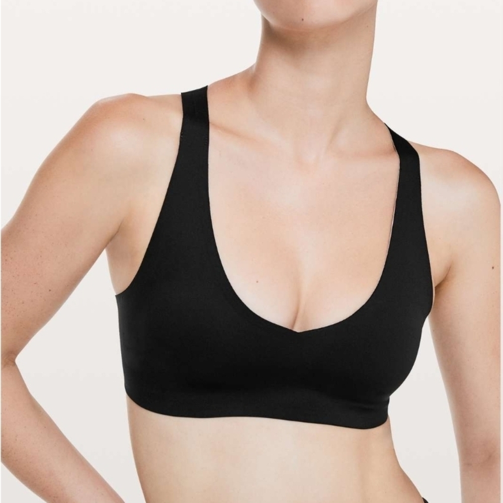 Lululemon 8 Light Strides Sports Bra Smooth Seamless Yoga Pilates Luxe